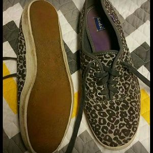 Cheetah print Keds